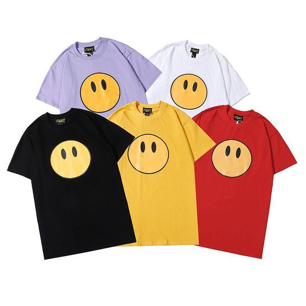 20ss spring and summer new designer luxury hd smiley printed cotton t-shirt imported cotton silk trend of leisure, White;black
20ss spring and summer new designer luxury hd smiley printed cotton t-shirt imported cotton silk trend of leisure, White;black