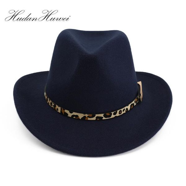 fashion leopard-print belt buckle decorated western cowboy hat men women roll brim wool felt jazz fedora hats panama sombrero
fashion leopard-print belt buckle decorated western cowboy hat men women roll brim wool felt jazz fedora hats panama sombrero