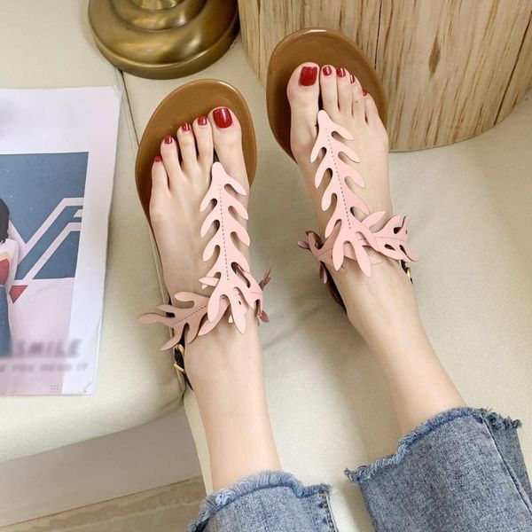women's shoes summer flat shoes clip t-type strap roman low flat sandals women plastic sandals beach sandalia feminina, Black
women's shoes summer flat shoes clip t-type strap roman low flat sandals women plastic sandals beach sandalia feminina, Black