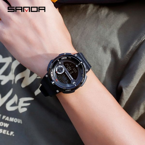led digital watch men 30m waterproof electronic outdoor men sport wrist watches satch relogio masculino 2019 reloj hombre, Slivery;brown
led digital watch men 30m waterproof electronic outdoor men sport wrist watches satch relogio masculino 2019 reloj hombre, Slivery;brown
