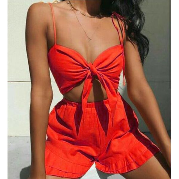 muqgew women tracksuit women fashion solid color strap shirt shorts summer two-piece set costume de femme, White
muqgew women tracksuit women fashion solid color strap shirt shorts summer two-piece set costume de femme, White