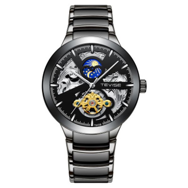 tevise brand luxury men watch automatic mechanical watches for men self winding tourbillon male wristwatch relogio masculino, Slivery;brown
tevise brand luxury men watch automatic mechanical watches for men self winding tourbillon male wristwatch relogio masculino, Slivery;brown