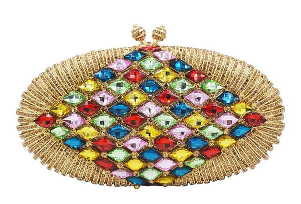 xiyuan women red purple crystal evening bags hollow out gold diamond case clutch wedding dinner handbag gift box girl
xiyuan women red purple crystal evening bags hollow out gold diamond case clutch wedding dinner handbag gift box girl