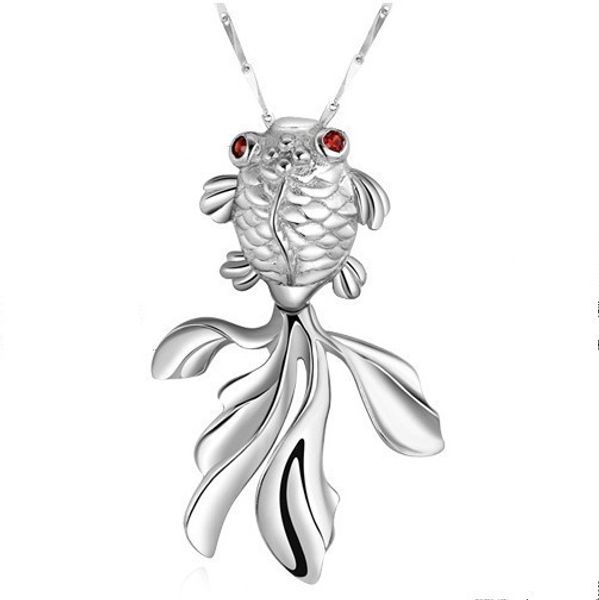 choucong classic jewelry fish style lady's 925 sterling silver red cz pendant + gift box
choucong classic jewelry fish style lady's 925 sterling silver red cz pendant + gift box