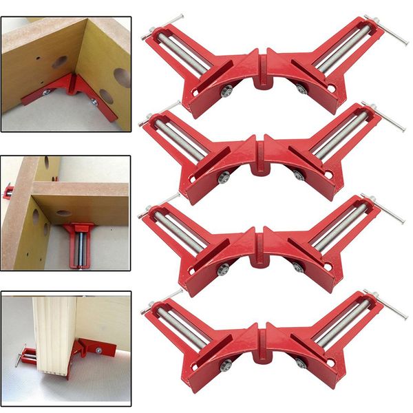 multifunction 4inch 90 degree right angle clip picture frame corner clamp 100mm mitre clamps corner holder woodworking hand tool
multifunction 4inch 90 degree right angle clip picture frame corner clamp 100mm mitre clamps corner holder woodworking hand tool