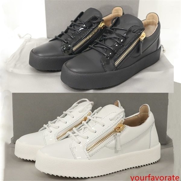 men women frankie low-sneaker designer shoes fashion lace-up style with gold zips real leather casual shoes with box us5-12
men women frankie low-sneaker designer shoes fashion lace-up style with gold zips real leather casual shoes with box us5-12