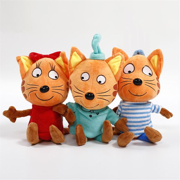 2018 new 3pcs/lot three kittens russian cartoon happy kittens cat stuffed plush toys soft anime cat toy doll kids toys
2018 new 3pcs/lot three kittens russian cartoon happy kittens cat stuffed plush toys soft anime cat toy doll kids toys