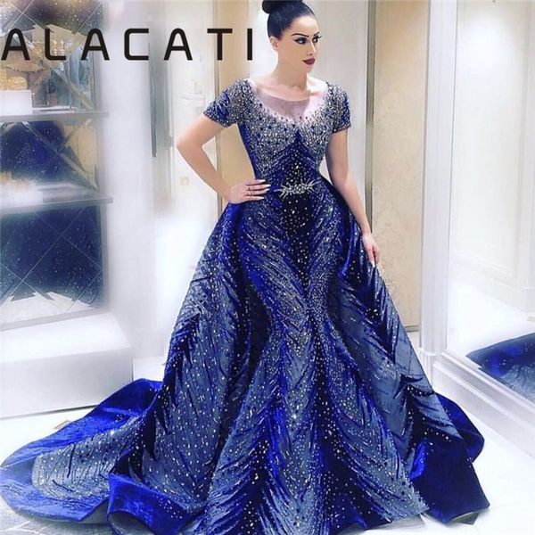 new designer high-end luxury velvet diamond fashion long-sleeved tail fishtail evening dress real p, White;black
new designer high-end luxury velvet diamond fashion long-sleeved tail fishtail evening dress real p, White;black