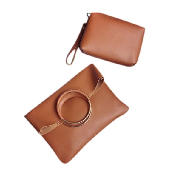 women 2019 trendy ring bag 2pc shoulder bag simple package folding clutch diagonal package european and american 1217
women 2019 trendy ring bag 2pc shoulder bag simple package folding clutch diagonal package european and american 1217