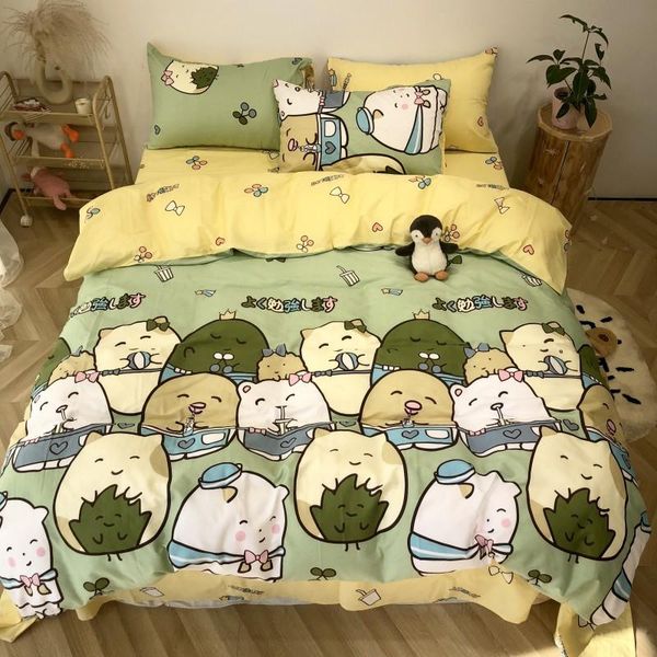 2020 cute egg series bedding sets cartoon bed set bedding children bed linen white egg yellow potatoes home textile so many eggs
2020 cute egg series bedding sets cartoon bed set bedding children bed linen white egg yellow potatoes home textile so many eggs