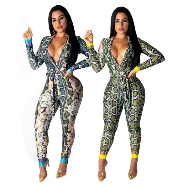 women summer high waist jumpsuit snakeskin leopard printed deep v-neck sashes party bodycon rompers party playsuit, Black;white
women summer high waist jumpsuit snakeskin leopard printed deep v-neck sashes party bodycon rompers party playsuit, Black;white