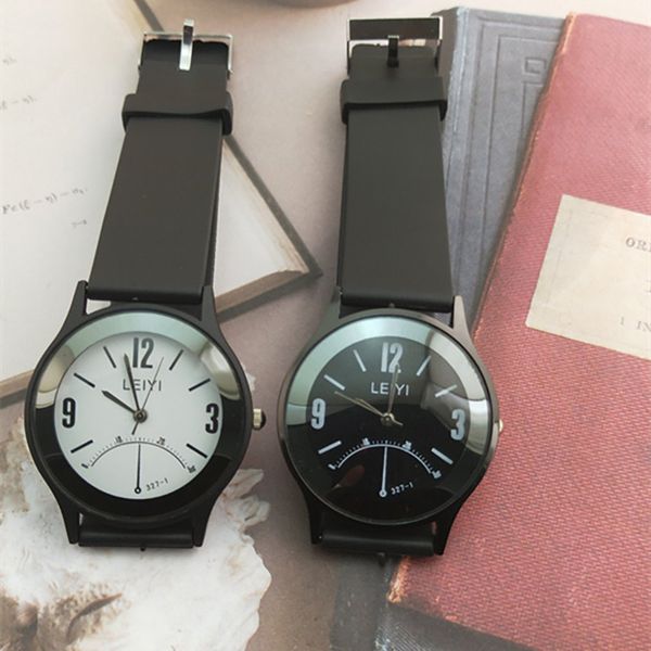 unique fashion silicone quartz watch student waterproof men women girls couple lover casual woman gift, Slivery;brown
unique fashion silicone quartz watch student waterproof men women girls couple lover casual woman gift, Slivery;brown