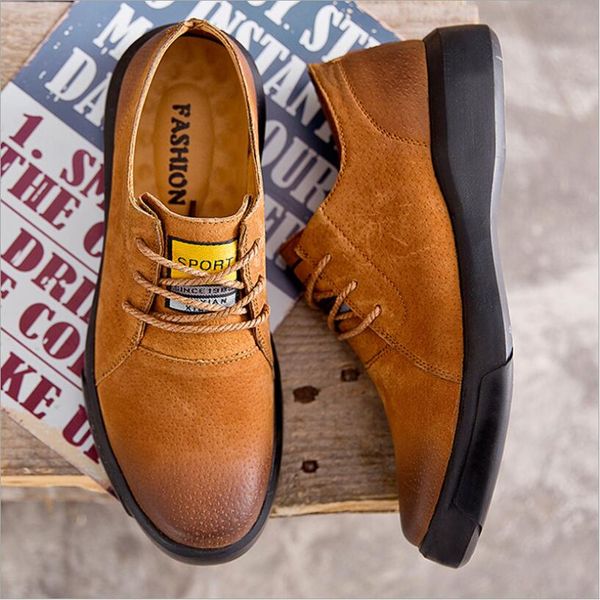 cs686 brand men leather casual shoes new leather shoes men's flats, design style men shoes, fashion lace up casual, Black
cs686 brand men leather casual shoes new leather shoes men's flats, design style men shoes, fashion lace up casual, Black