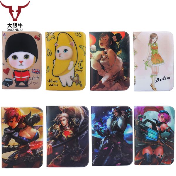 popular pvc cool cartoon passport holders travel passport cover animation character case fro young people, Brown;gray
popular pvc cool cartoon passport holders travel passport cover animation character case fro young people, Brown;gray
