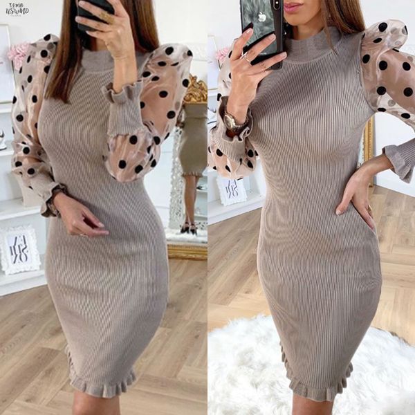 fashion casual dot printed mesh patchwork long sleeve women mini dress dress women party night club bodycon dress, Black;gray
fashion casual dot printed mesh patchwork long sleeve women mini dress dress women party night club bodycon dress, Black;gray