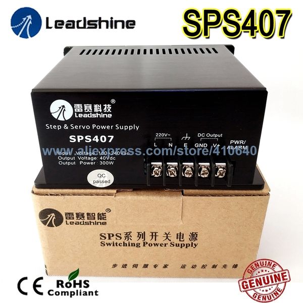 genuine leadshine sps407 ultra compact 42 vdc 7a unregulated switching power supply with 180 to 250 vac input
genuine leadshine sps407 ultra compact 42 vdc 7a unregulated switching power supply with 180 to 250 vac input