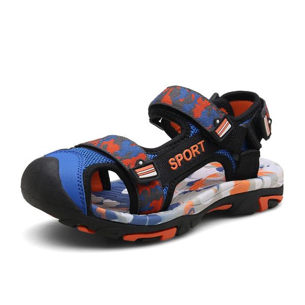 skhek kid sandals summer cut-outs sandals beach close toe for child water shoes anti-skid new design for children, Black;red
skhek kid sandals summer cut-outs sandals beach close toe for child water shoes anti-skid new design for children, Black;red