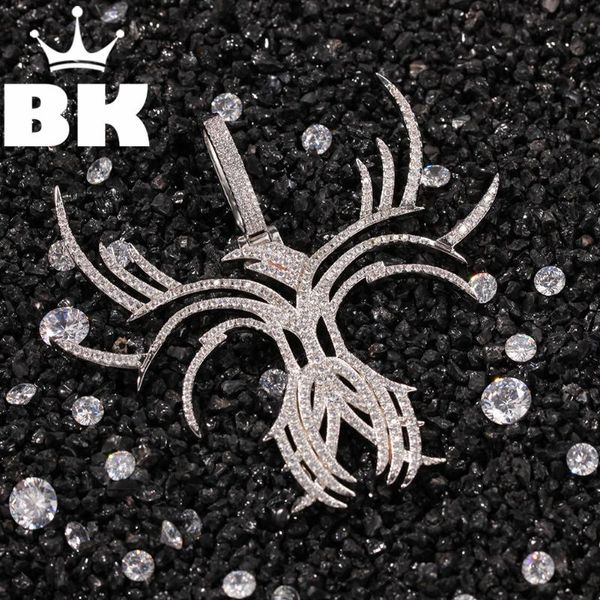 the bling king custom a reindeer with many horns pandent cz pendant necklace hip hop full iced out cubic zirconia gold sliver cz, Silver
the bling king custom a reindeer with many horns pandent cz pendant necklace hip hop full iced out cubic zirconia gold sliver cz, Silver