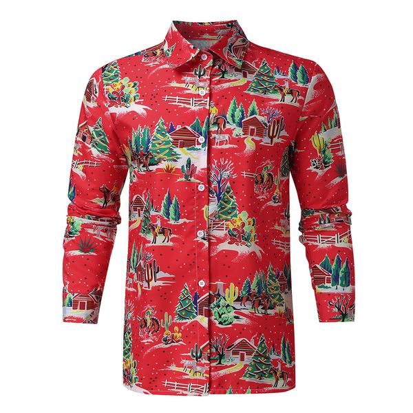 christmas men's printed shirts autumn winter embroidery shirt men masculina casual slim fit long sleeved red chemise homme, White;black
christmas men's printed shirts autumn winter embroidery shirt men masculina casual slim fit long sleeved red chemise homme, White;black