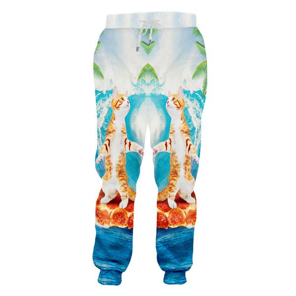мода joggers 3d мужчины брюки смешной surfing пицца кошка печать unisex casual sweatpants на заказ graphic jogger брюки, Black
мода joggers 3d мужчины брюки смешной surfing пицца кошка печать unisex casual sweatpants на заказ graphic jogger брюки, Black