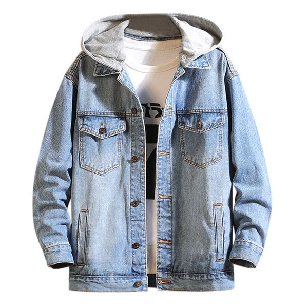 denim jacket men autumn&winter sky blue jacket korean style hoodies streetwear hip hop long sleeve sweatshirt outwear coat, Black;brown
denim jacket men autumn&winter sky blue jacket korean style hoodies streetwear hip hop long sleeve sweatshirt outwear coat, Black;brown
