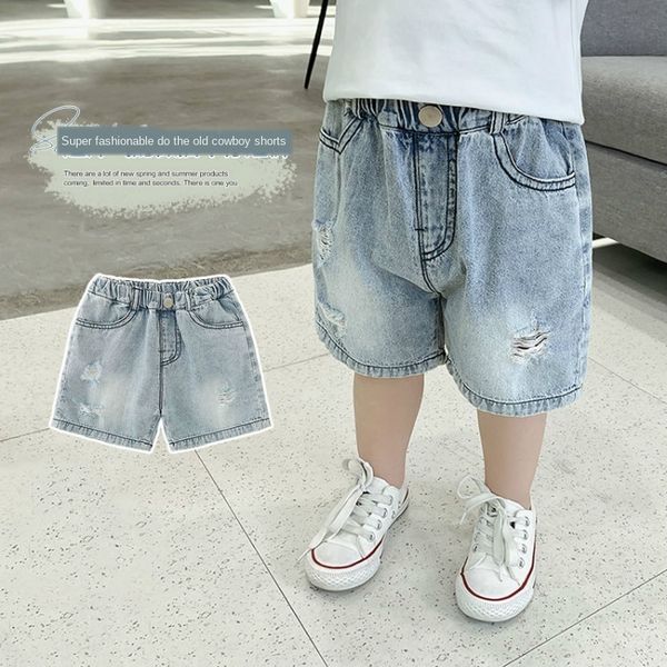 clothing 2020 medium and small children's neutral soft elastic medium pants fashionable and jeans children's wear jeans, Blue
clothing 2020 medium and small children's neutral soft elastic medium pants fashionable and jeans children's wear jeans, Blue