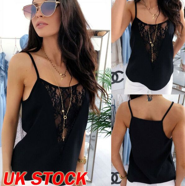 2019 new fashion summer women lace camis sleeveless vest tank ladies loose v-neck camisole solid t-shirt, White
2019 new fashion summer women lace camis sleeveless vest tank ladies loose v-neck camisole solid t-shirt, White