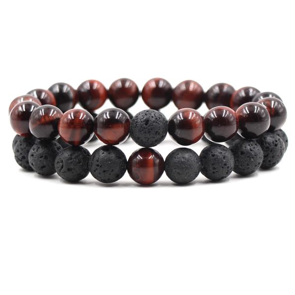 2019 statement natural red tiger's eye classic black volcano beads bracelet bangle 1-2/set elastic bracelet for women men gift
2019 statement natural red tiger's eye classic black volcano beads bracelet bangle 1-2/set elastic bracelet for women men gift