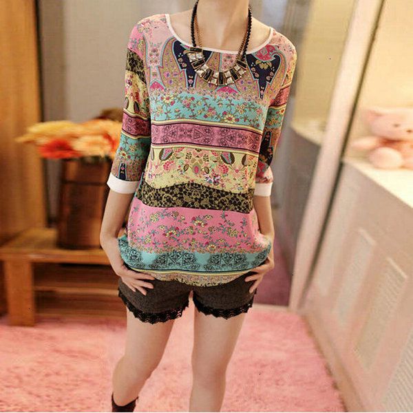 women women blouses womens 3 4 sleeve shirt girl casual slim blouse floral 5 size lady drop shipping good quality, White
women women blouses womens 3 4 sleeve shirt girl casual slim blouse floral 5 size lady drop shipping good quality, White