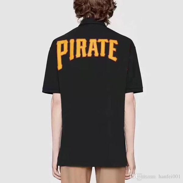 18fw pirates italy luxury polo tee street couple pullover short sleeve summer polos cotton t-shirts hflstx378, White;black
18fw pirates italy luxury polo tee street couple pullover short sleeve summer polos cotton t-shirts hflstx378, White;black