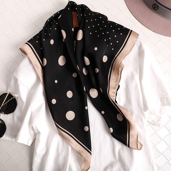 fashion dot print kerchief silk satin hair scarf for women small bandana head scarfs female 70cm square neck scarves for ladies, Blue;gray
fashion dot print kerchief silk satin hair scarf for women small bandana head scarfs female 70cm square neck scarves for ladies, Blue;gray