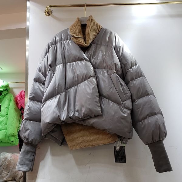 fashion bubble coat solid oversized short jacket winter autumn female puffer jacket parkas mujer 2019 short thickened bread coat, Black
fashion bubble coat solid oversized short jacket winter autumn female puffer jacket parkas mujer 2019 short thickened bread coat, Black