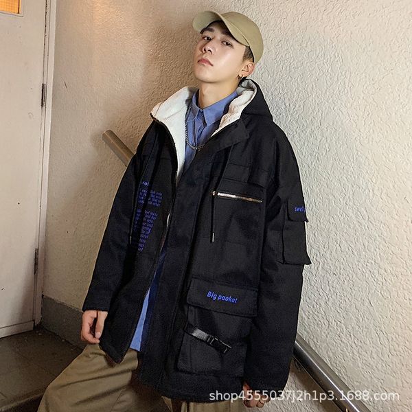wool winter jackets coats men 2020 hooded thick warm parka japanese streetwear korean fashions streetwear winter jacket, Black
wool winter jackets coats men 2020 hooded thick warm parka japanese streetwear korean fashions streetwear winter jacket, Black