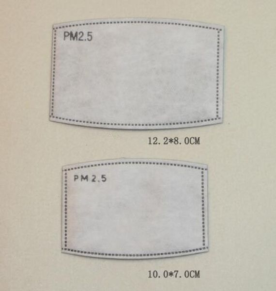 PM2.5 Activated Carbon Filter Pad 5layers Insert Protective Filter Mat Anti Haze mouth Masks replaceable filters For Mask GGA3293-1
PM2.5 Activated Carbon Filter Pad 5layers Insert Protective Filter Mat Anti Haze mouth Masks replaceable filters For Mask GGA3293-1