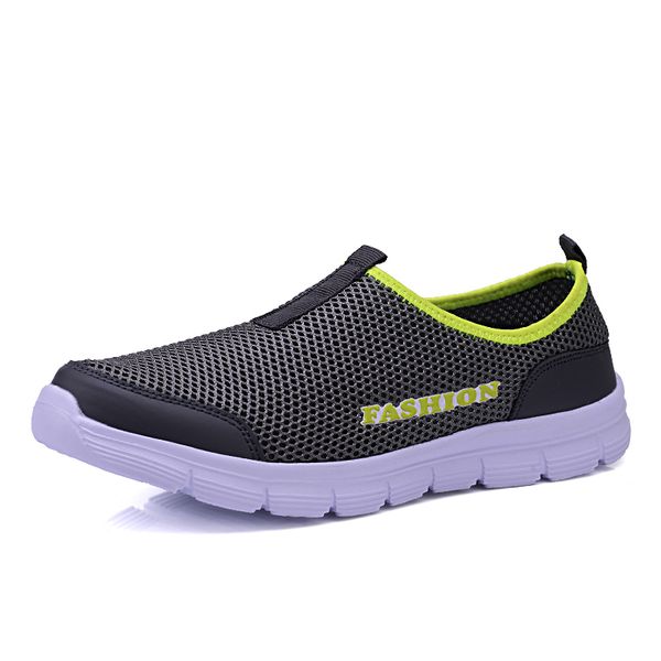 men casual air mesh shoes fashion summer shoes lightweight breathable slip-on flats chaussure homme large size 37-46, Black
men casual air mesh shoes fashion summer shoes lightweight breathable slip-on flats chaussure homme large size 37-46, Black