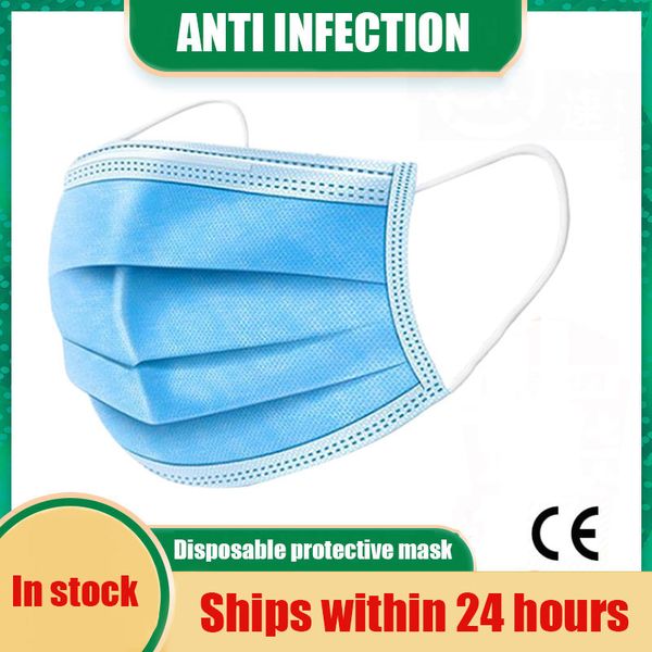in stock 50pcs disposable face masks disposable 3 layers dustproof mask with earloops facial protective cover masks anti-dust mask
in stock 50pcs disposable face masks disposable 3 layers dustproof mask with earloops facial protective cover masks anti-dust mask