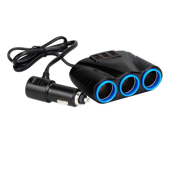 3 way auto sockets car cigarette lighter adapter lighter splitter lighter 5v 3.1a output power 3 usb car charger 12v/24v
3 way auto sockets car cigarette lighter adapter lighter splitter lighter 5v 3.1a output power 3 usb car charger 12v/24v