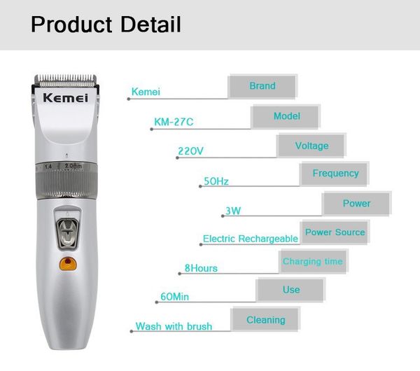 kemei 27c перезаряжаемые бритье машина мужские волосы бритв о cabelo kemei машинки для стрижки волос укладки волос инструменты bdegarden yrz
kemei 27c перезаряжаемые бритье машина мужские волосы бритв о cabelo kemei машинки для стрижки волос укладки волос инструменты bdegarden yrz