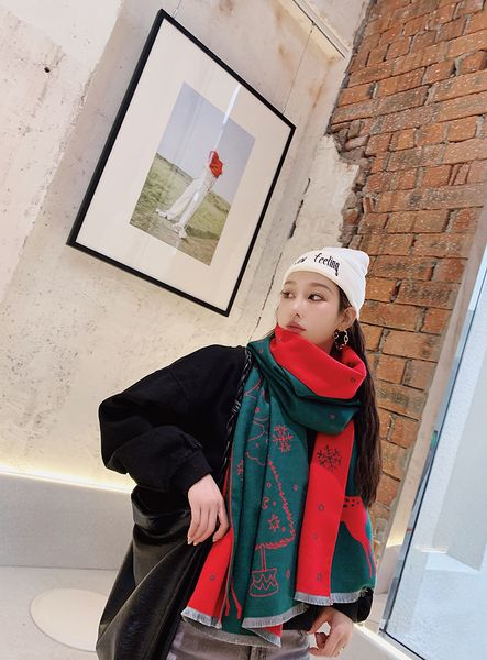 maxi high-quality 2019 autumn and winter christmas snowflake deer print imitation cashmere shawl scarf ladies warm shawl, Blue;gray
maxi high-quality 2019 autumn and winter christmas snowflake deer print imitation cashmere shawl scarf ladies warm shawl, Blue;gray