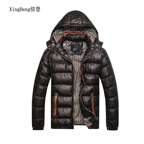 xingdeng winter fashion warm jackets men hat detachable coat cotton outwear coats hooded collar slim clothes thick parkas, Black;brown
xingdeng winter fashion warm jackets men hat detachable coat cotton outwear coats hooded collar slim clothes thick parkas, Black;brown