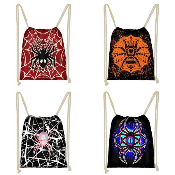 twoheartsgirl прохладный паук печати drawstring сумка для подростков мальчиков девочек складной дети softback мешок небольшие дорожные сумки
twoheartsgirl прохладный паук печати drawstring сумка для подростков мальчиков девочек складной дети softback мешок небольшие дорожные сумки