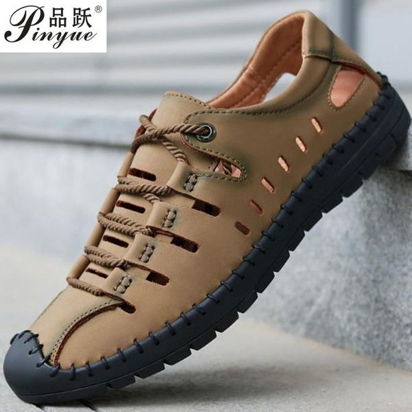 new genuine leather sandals men leather shoes men's sandals male comfortable summer shoes zapatillas hombre gladiator, Black
new genuine leather sandals men leather shoes men's sandals male comfortable summer shoes zapatillas hombre gladiator, Black