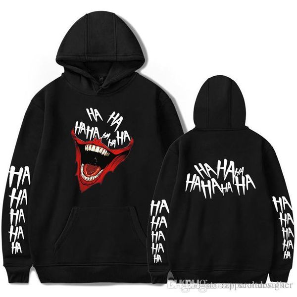 joker print mens autumn designer hoodies solid color long sleeve pullover fashion couple clothing movies casual apparel, Black
joker print mens autumn designer hoodies solid color long sleeve pullover fashion couple clothing movies casual apparel, Black