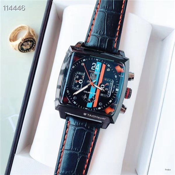 2020 fashion luxury man women black leather watch nice designer stainless steel lady watch chronograph quartz clock drop shipping, Slivery;brown
2020 fashion luxury man women black leather watch nice designer stainless steel lady watch chronograph quartz clock drop shipping, Slivery;brown