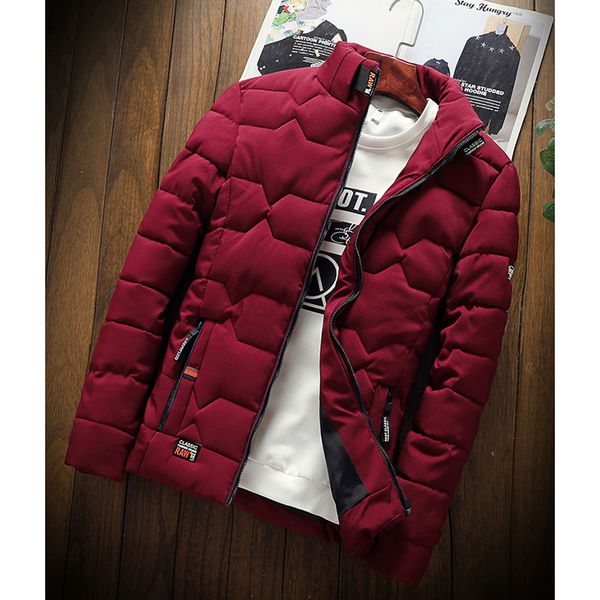 warm cotton-padded clothes slim baseball coats size down warm jacket autumn winter new jacket fashion trend casual thickened y, Black
warm cotton-padded clothes slim baseball coats size down warm jacket autumn winter new jacket fashion trend casual thickened y, Black