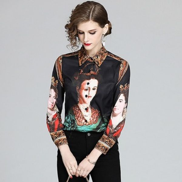 2020 fashion new spring shirt of women,beauty printing ,lady and girl's panelled colour blouses & shirts, White
2020 fashion new spring shirt of women,beauty printing ,lady and girl's panelled colour blouses & shirts, White