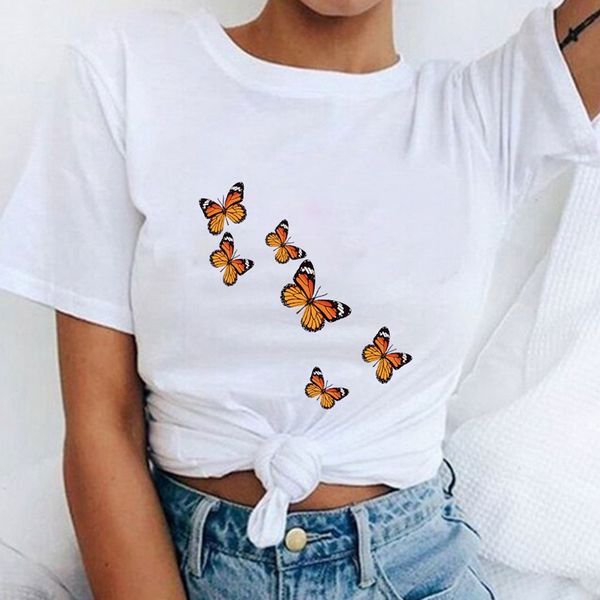 2020 summer vintage white tee shirt shrot sleeve o neck butterfly printed women men t-shirt vestidos ropa mujer
2020 summer vintage white tee shirt shrot sleeve o neck butterfly printed women men t-shirt vestidos ropa mujer