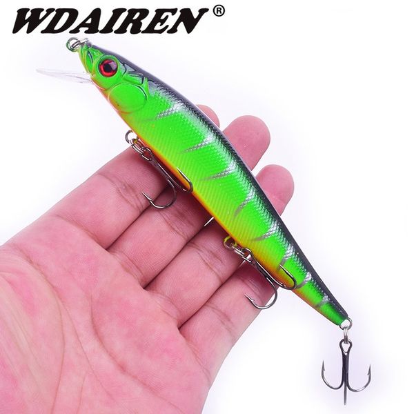wdairen minnow fishing lure 14g/22.5g floating artificial hard bait bass wobblers lures crankbait pike treble hooks tackle
wdairen minnow fishing lure 14g/22.5g floating artificial hard bait bass wobblers lures crankbait pike treble hooks tackle