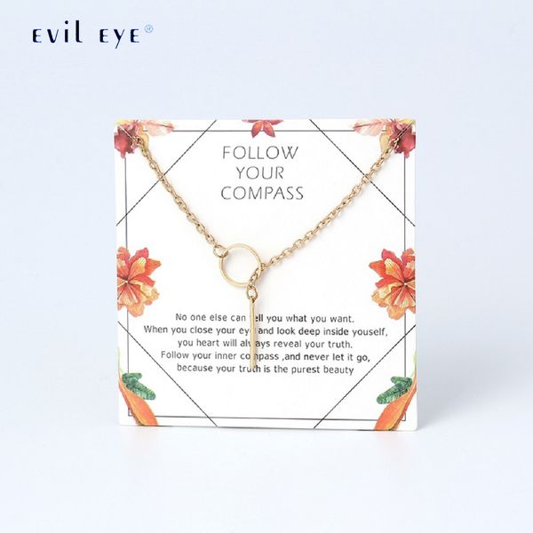 evil eye geometric round circle clavicle necklace wish card charms statement for women bijoux femme jewelry gift cn261, Silver
evil eye geometric round circle clavicle necklace wish card charms statement for women bijoux femme jewelry gift cn261, Silver