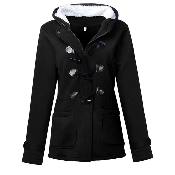 100% brand new and women's warm coat jacket outwear autunm/winter long parka overcoat, Black
100% brand new and women's warm coat jacket outwear autunm/winter long parka overcoat, Black